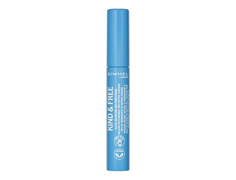 Řasenka Rimmel London Kind & Free 7 ml 001 Black