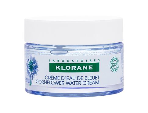Pleťový gel Klorane Cornflower Water Cream 50 ml
