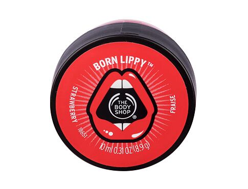 Balzám na rty The Body Shop Born Lippy Pot Lip Balm 10 ml Strawberry
