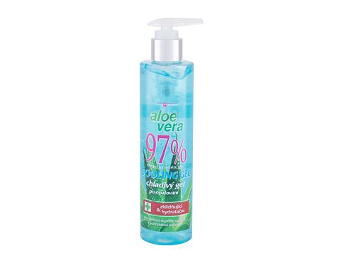 Přípravek po opalování Vivaco VivaPharm Aloe Vera Cooling Gel 250 ml poškozený flakon