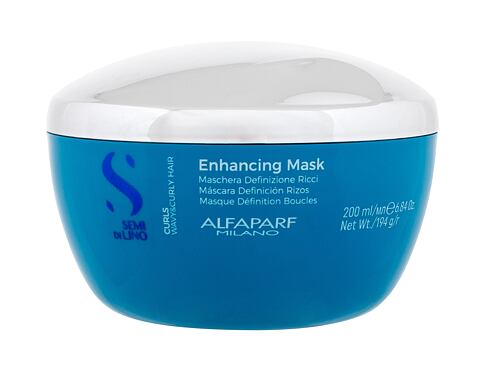 Maska na vlasy ALFAPARF MILANO Semi Di Lino Curls Enhancing Mask 200 ml