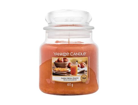 Vonná svíčka Yankee Candle Farm Fresh Peach 411 g