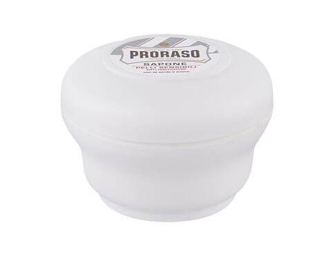 Pěna na holení PRORASO White Shaving Soap In A Jar 150 ml poškozená krabička