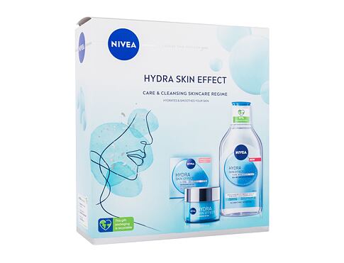 Pleťový gel Nivea Hydra Skin Effect Gift Set 50 ml Kazeta