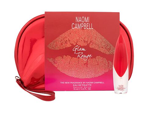 Toaletní voda Naomi Campbell Glam Rouge 15 ml Kazeta