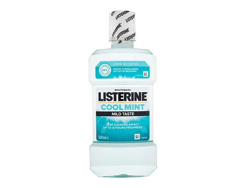 Ústní voda Listerine Cool Mint Mild Taste Mouthwash 500 ml