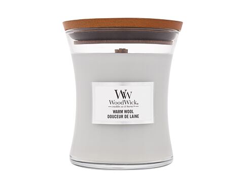 Vonná svíčka WoodWick Warm Wool 275 g