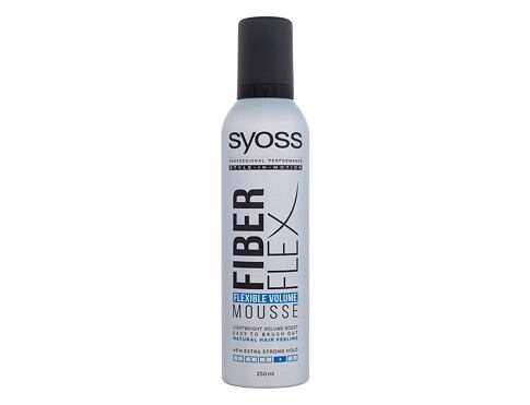 Tužidlo na vlasy Syoss Fiber Flex Flexible Volume Mousse 250 ml