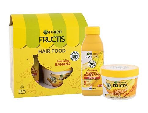 Šampon Garnier Fructis Hair Food Banana 350 ml poškozená krabička Kazeta