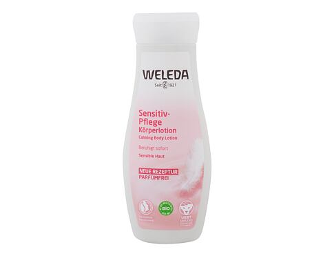 Tělové mléko Weleda Sensitive 200 ml poškozený flakon