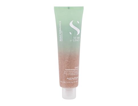 Přípravek proti lupům ALFAPARF MILANO Semi Di Lino Scalp Rebalance Gentle Exfoliating Scrub 150 ml poškozená krabička