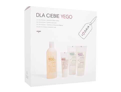 Sprchový gel Ziaja Men (Yego) 400 ml poškozená krabička Kazeta