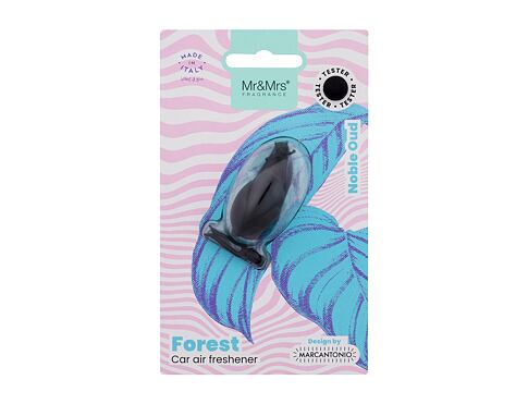 Vůně do auta Mr&Mrs Fragrance Forest Snail Black 1 ks