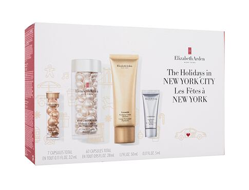 Pleťové sérum Elizabeth Arden Hyaluronic Acid Ceramide Capsules Plumped & Perfect 60 ks Kazeta