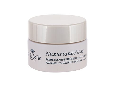 Oční gel NUXE Nuxuriance Gold Radiance Eye Balm 15 ml poškozená krabička