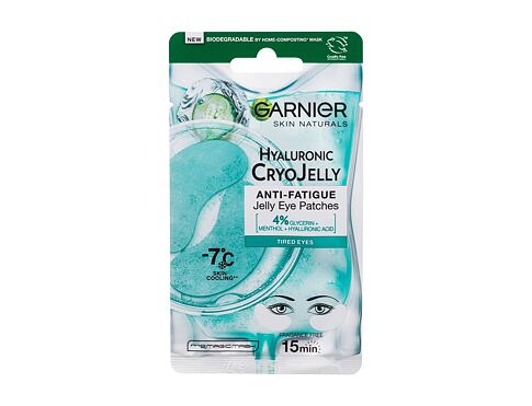 Maska na oči Garnier Skin Naturals Hyaluronic Cryo Jelly Eye Patches 1 ks