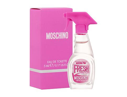 Toaletní voda Moschino Fresh Couture Pink 5 ml poškozená krabička