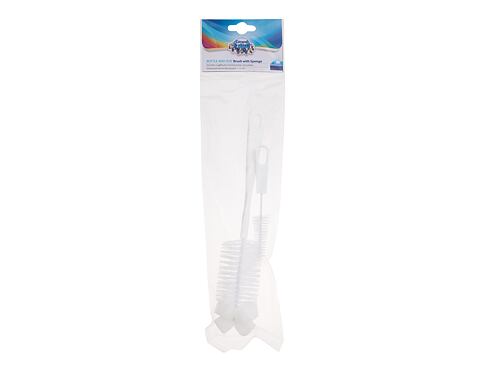 Čištění a sterilizace Canpol babies Bottle And Teat Brush With Sponge 2 ks