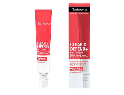 Pleťové sérum Neutrogena Clear & Defend+ Daily Serum 30 ml