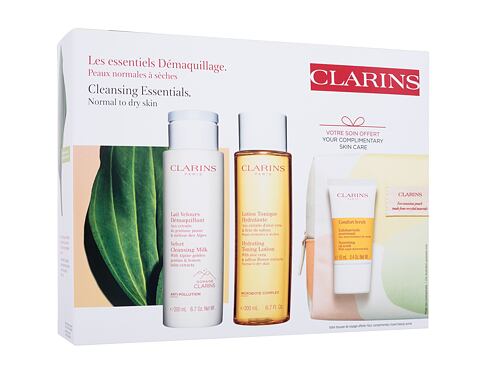 Čisticí mléko Clarins Cleansing Essentials 200 ml poškozená krabička Kazeta