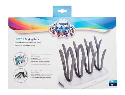 Čištění a sterilizace Canpol babies Bottle And Teat Drying Rack 1 ks poškozená krabička