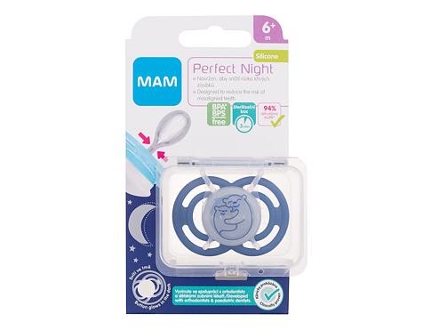 Dudlík MAM Perfect Night Silicone Pacifier 6m+ Bears 1 ks