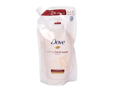 Tekuté mýdlo Dove Fine Silk Náplň 500 ml poškozený obal