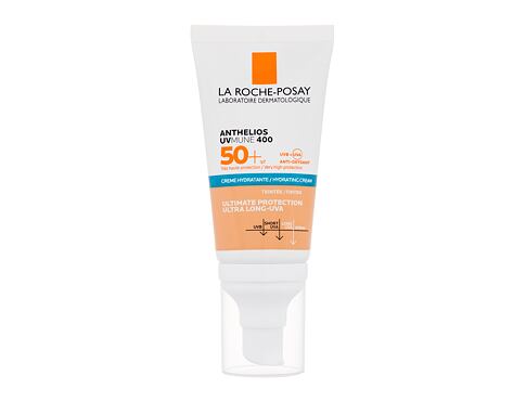 Opalovací přípravek na obličej La Roche-Posay Anthelios  Ultra Protection Hydrating Tinted Cream SPF50+ 50 ml poškozená krabička