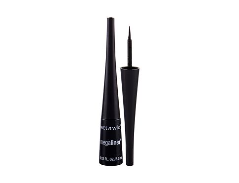 Oční linka Wet n Wild MegaLiner 3,5 ml Black poškozená krabička