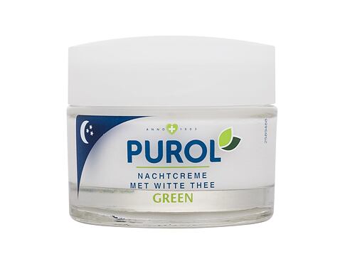 Noční pleťový krém Purol Green Night Cream 50 ml poškozená krabička