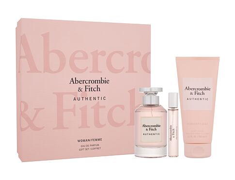 Parfémovaná voda Abercrombie & Fitch Authentic 100 ml poškozená krabička Kazeta