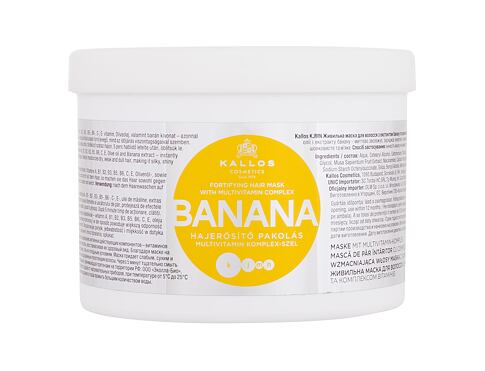 Maska na vlasy Kallos Cosmetics Banana 500 ml