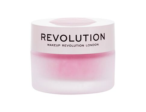 Balzám na rty Makeup Revolution London Sugar Kiss Lip Scrub Cherry Kiss 15 g poškozená krabička