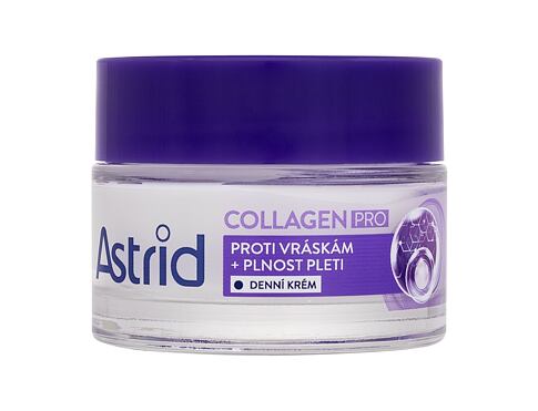Denní pleťový krém Astrid Collagen PRO Anti-Wrinkle And Replumping Day Cream 50 ml poškozená krabička