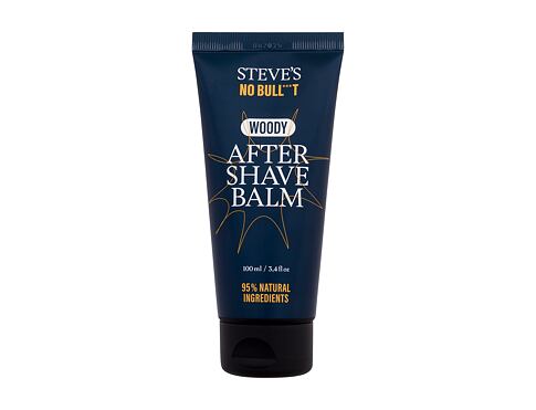 Balzám po holení Steve´s No Bull***t Woody After Shave Balm 100 ml