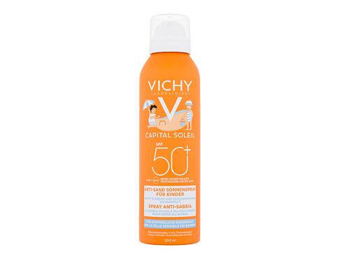 Opalovací přípravek na tělo Vichy Capital Soleil Kids Anti-Sand Mist SPF50+ 200 ml poškozený flakon