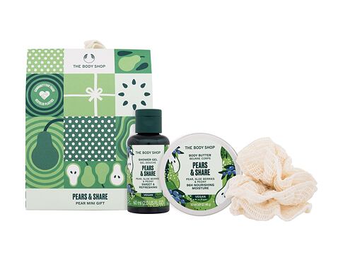 Sprchový gel The Body Shop Pears & Share Mini Gift 60 ml Kazeta
