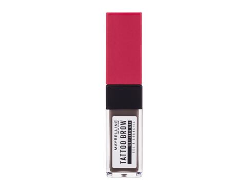 Gel a pomáda na obočí Maybelline Tattoo Brow 36H Styling Gel 6 ml 260 Deep Brown poškozená krabička