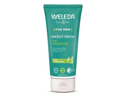 Sprchový gel Weleda For Men Energy Fresh 3in1 200 ml