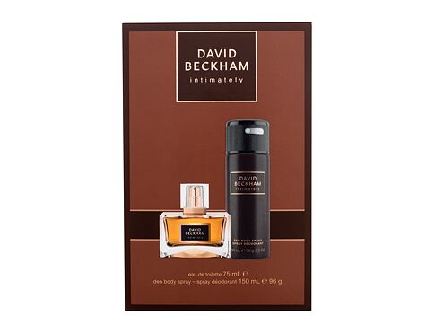 Toaletní voda David Beckham Intimately 75 ml poškozená krabička Kazeta