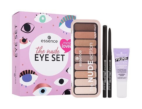 Oční stín Essence The Nude Eye Set 10 g 10 Pretty In Nude poškozená krabička Kazeta