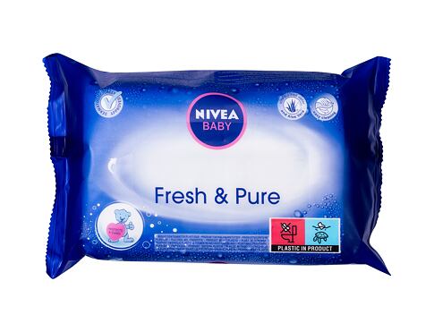 Čisticí ubrousky Nivea Baby Fresh & Pure 63 ks