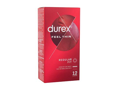 Kondomy Durex Feel Thin Classic 12 ks poškozená krabička