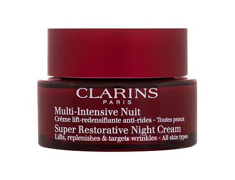 Noční pleťový krém Clarins Super Restorative Night Cream 50 ml poškozená krabička