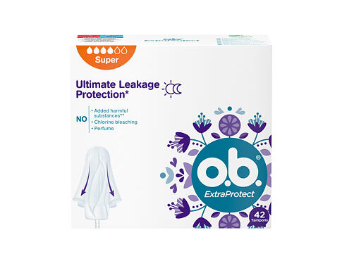 Tampon o.b. ExtraProtect Super 42 ks