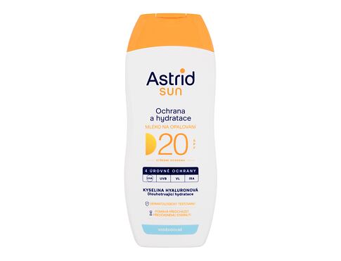 Opalovací přípravek na tělo Astrid Sun Moisturizing Suncare Milk SPF20 200 ml