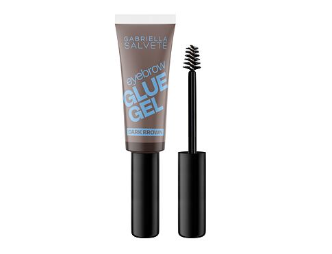 Řasenka na obočí Gabriella Salvete Denim Story Brow Style Eyebrow Glue Gel 6 ml Dark Brown
