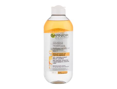 Micelární voda Garnier Skin Naturals Two-Phase Micellar Water All In One 400 ml poškozený flakon