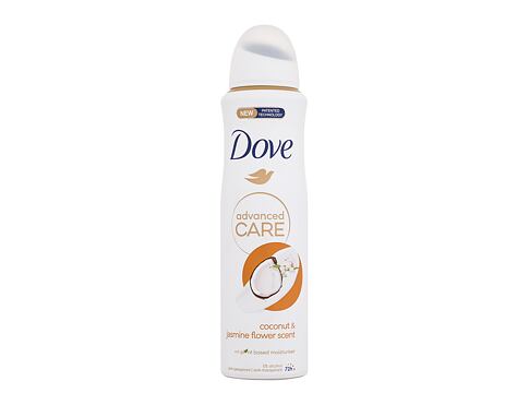 Antiperspirant Dove Advanced Care Coconut & Jasmine 72h 150 ml poškozený flakon
