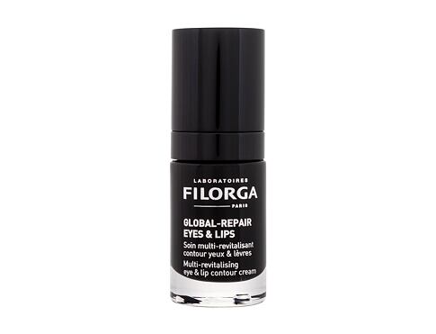 Oční krém Filorga Global-Repair Eyes & Lips Multi-Revitalising Contour Cream 15 ml poškozená krabička